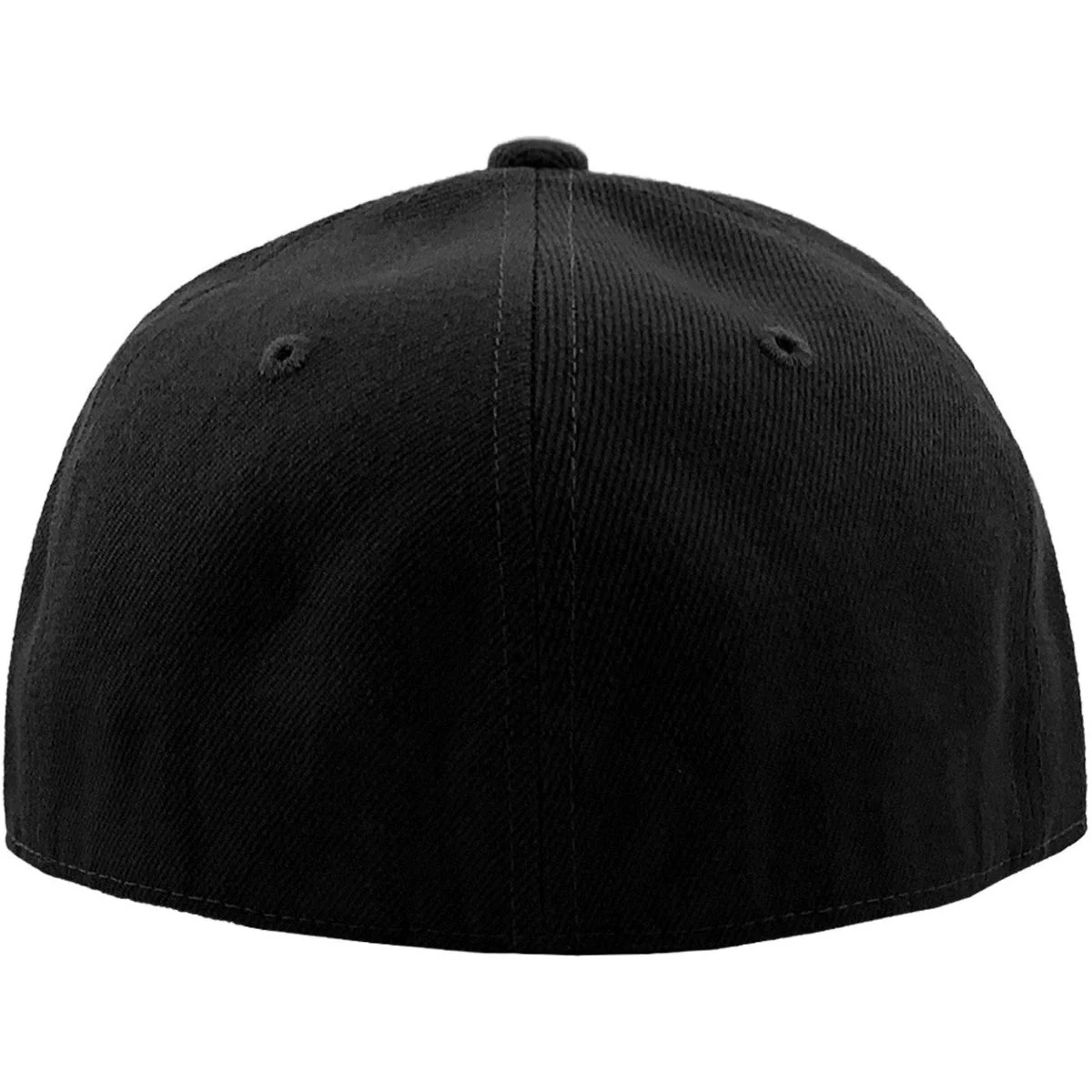 Black - Structured and Fitted Baseball Cap - Image 4