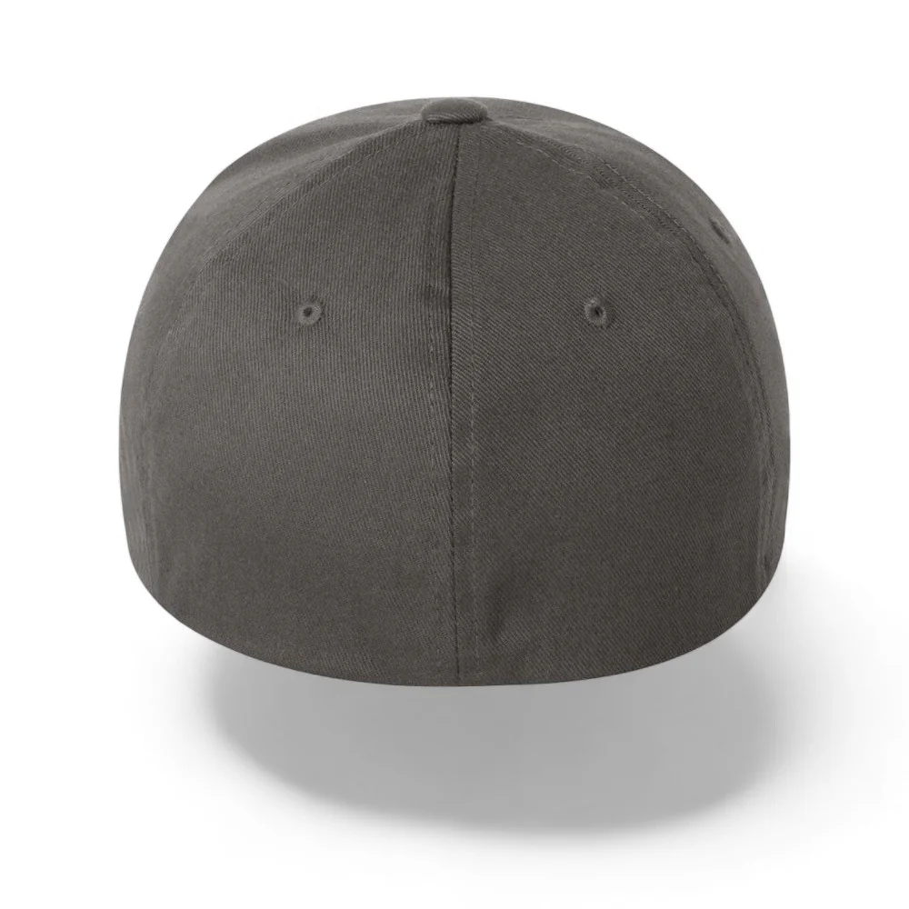 Dark Gray - Flexfit Baseball Cap - Image 3